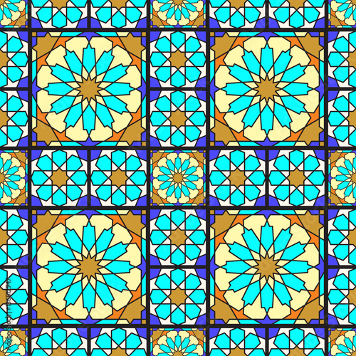 Stained glass pattern