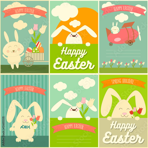 Easter Cards Set