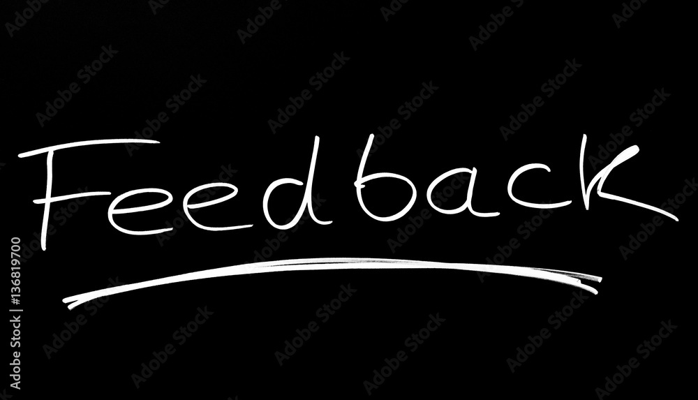 Obraz premium Feedback-Symbol