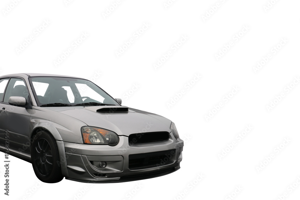 Sporty Tuner on white background