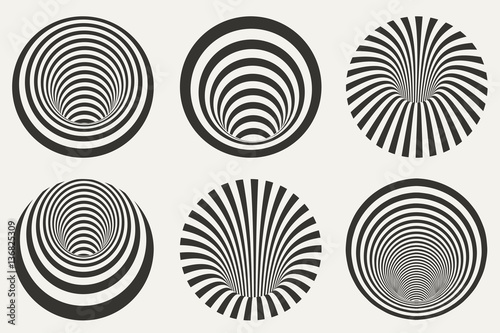 Fototapeta Naklejka Na Ścianę i Meble -  Vector abstract design elements. 