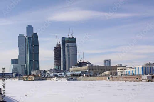 Russia. Complex of Moscow business city center © Dmitry Erokhin