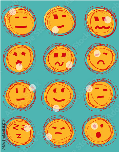Smileys humeurs