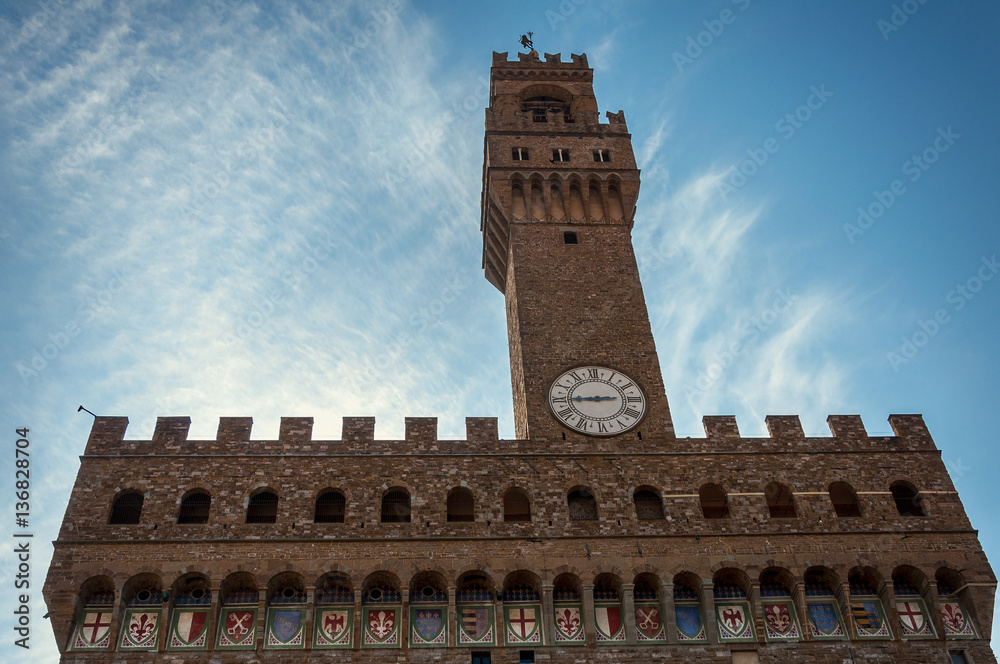 Palazzo vecchio in Florence, Italy