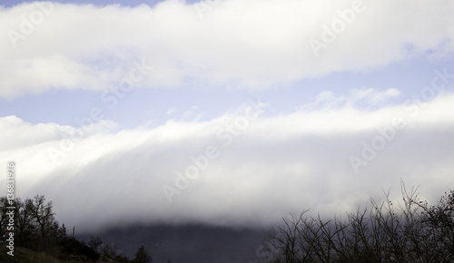 Clouds in sky