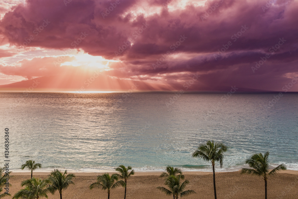 Beautiful Maui Sunset