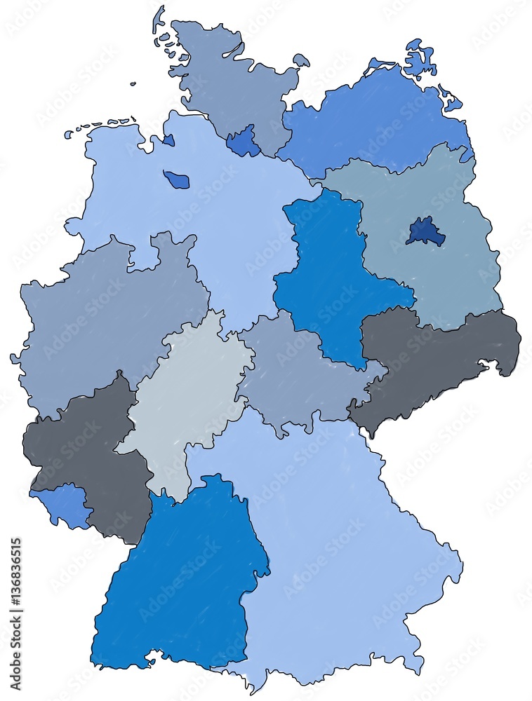Deutschland Blau