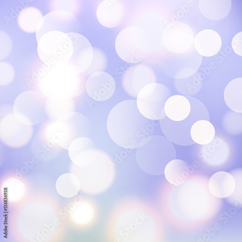 Light bokeh background. Glow shiny bright design for holidays, posters. Celebration template poster