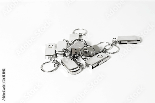 USB flash drives with metal housing photo