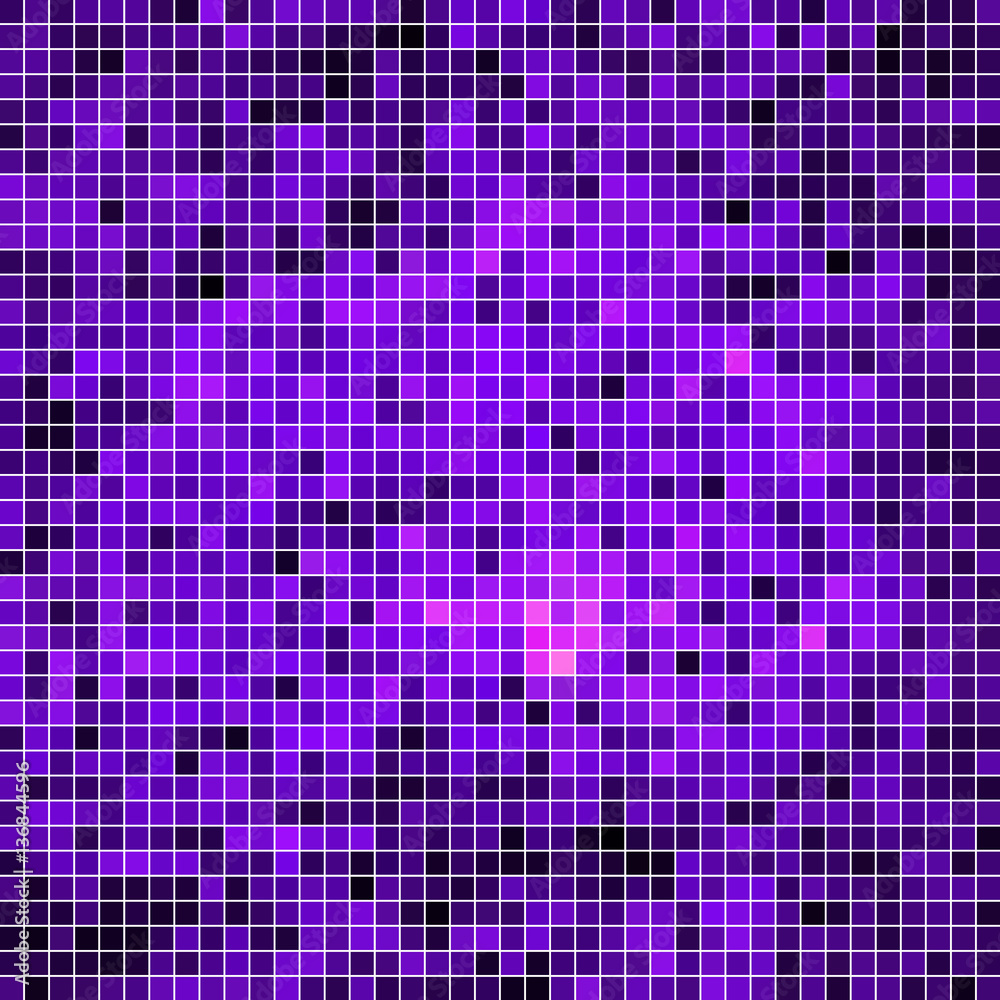 abstract vector square pixel mosaic background