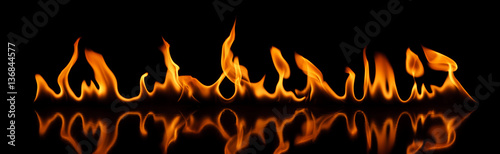 Feuer - Flammen - Banner