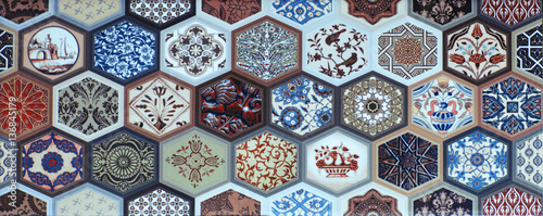 mosaic, abstract geometry, texture tiles