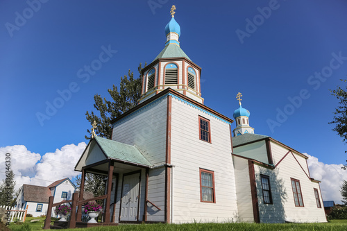Russian-orthodox church Holy Assumption of the Virgin Mary, Kenai, Alaska
