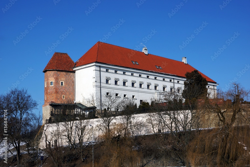 Obraz premium Castle in Sandomierz, Poland