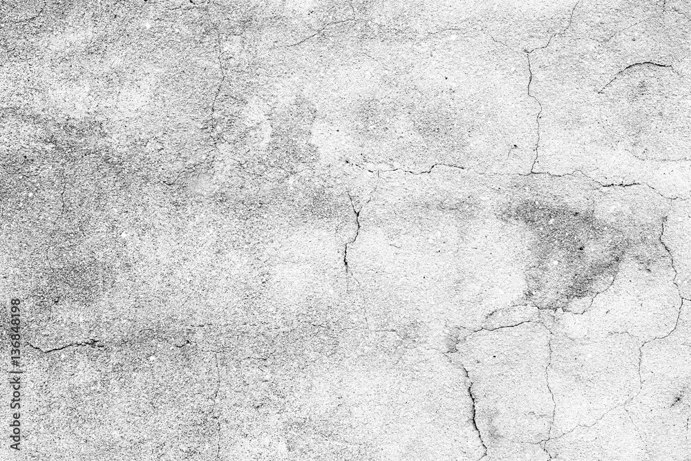 Obraz premium Wall fragment with scratches and cracks