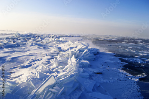 Extremal cracks on Ice of Lake Baikal