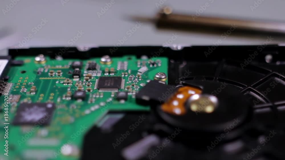 HDD and soldering Iron HDD and soldering Iron