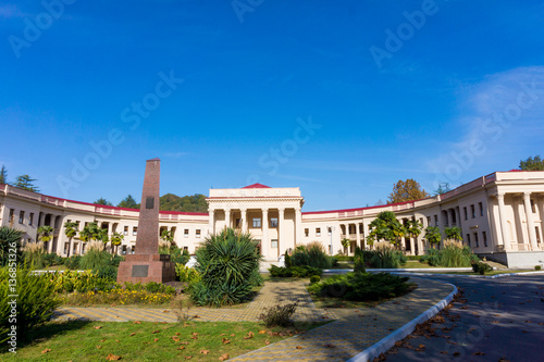 Sochi, Russia - Oktober 21, 2016:  The building of balneotherapy