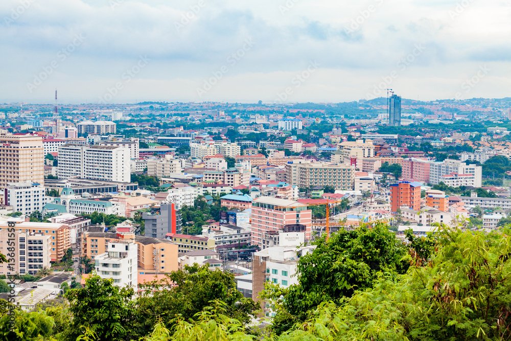 Pattaya,Thailand,View from the top