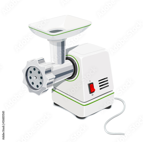 Electric Meat grinder. Kitchen equipment