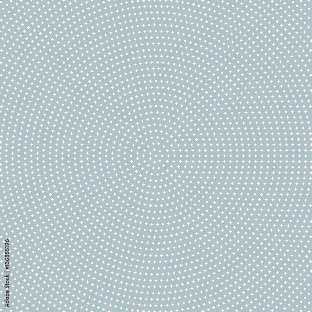 Seamless geometric pattern. Modern ornament with white stars Seamless geometric pattern. Modern ornament with white stars