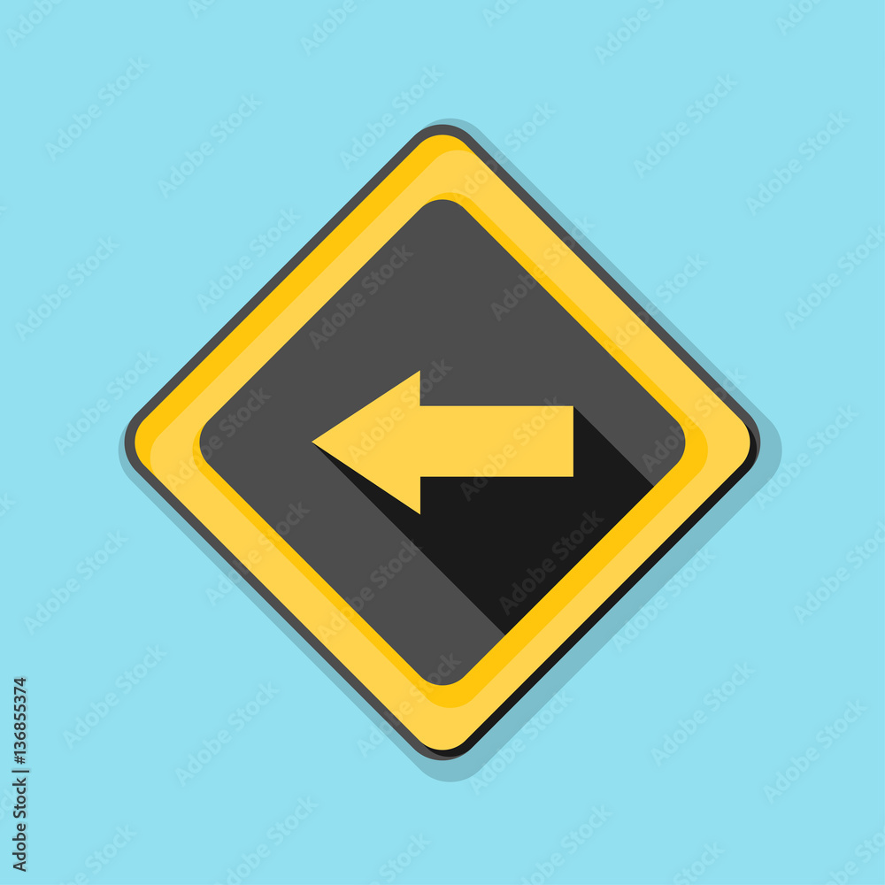 Left Arrow Sign illustration Left Arrow Sign illustration