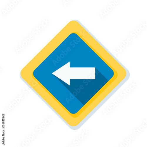 Left Arrow Sign illustration Free Download Left Arrow Sign illustration - GFXLoad