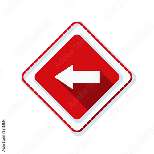 Free Download Left Arrow Sign illustration - GFXLoad