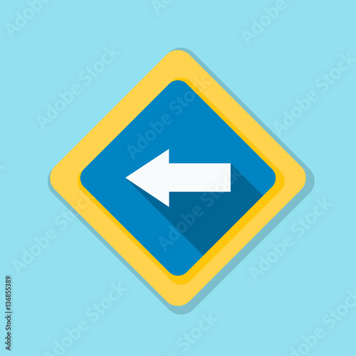 Left Arrow Sign illustration Free Download Left Arrow Sign illustration - GFXLoad