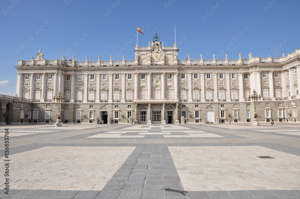 Palacio Real y plaza de la Armería