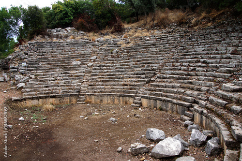 Eroded tiers of seats photo