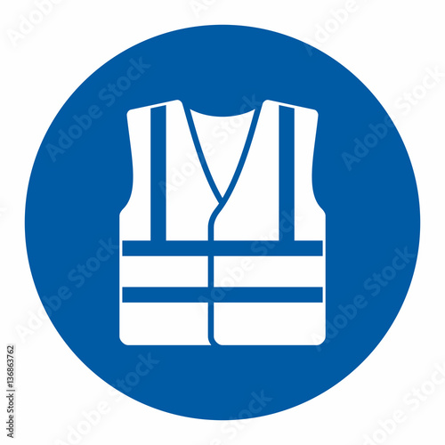 Mandatory action sign, Wear high visibility clothing