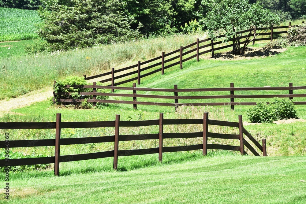 Brown Fences