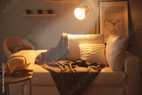 Interior of beautiful moder...