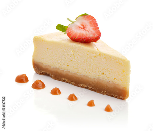 Slice of cheesecake "New York"