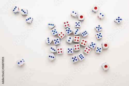 risk dice background