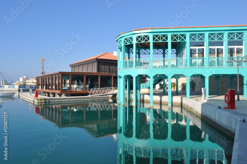 The Limassol Marina in Cyprus.