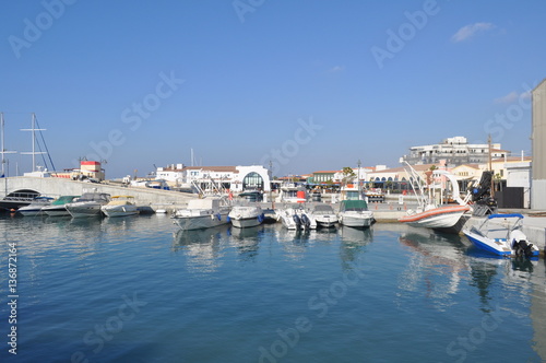 The Limassol Marina in Cyprus.