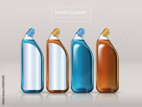 Drain cleaner package design