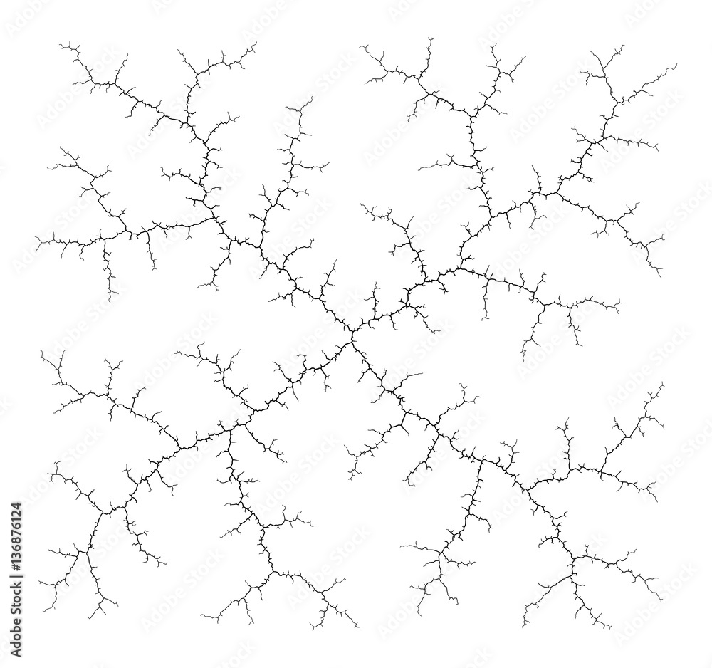 Cracks  grunge pattern - vector illustration