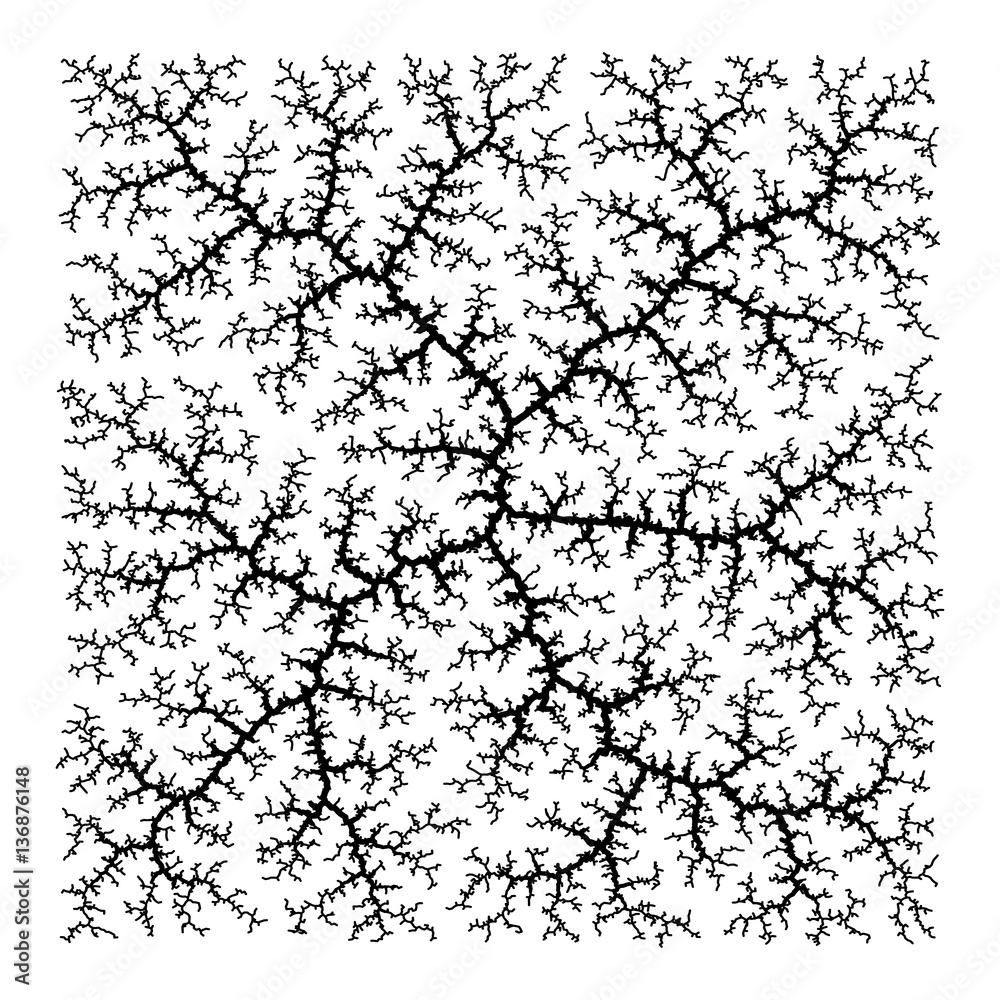 Obraz premium Cracks grunge pattern - vector illustration