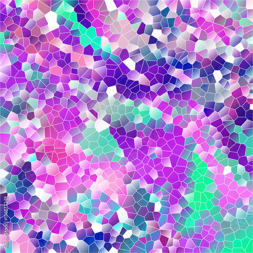 Mosaic backgrounds - vector illustration 