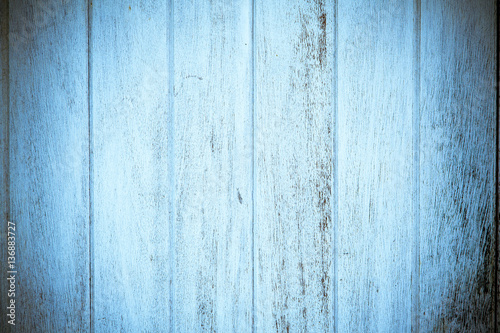 Blue wooden with space for background.