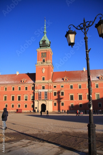 Varsovie La vieille ville Le chateau