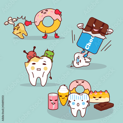  tooth decay with health problem