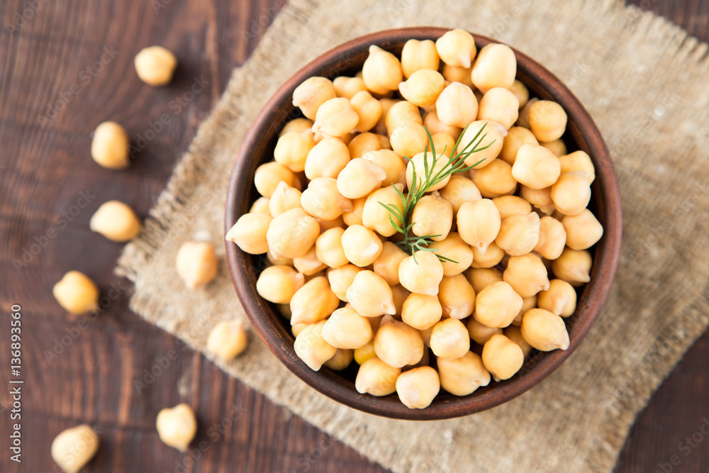 Cooked Chickpeas on a bowl. Chickpeas is nutritious food. Cooked Chickpeas on a bowl. Chickpeas is nutritious food.