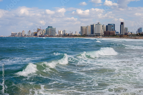 View to the Tel-Aviv.