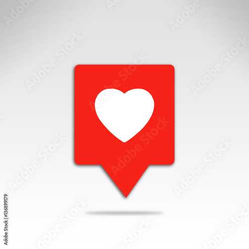 Free Download Love Button - GFXLoad