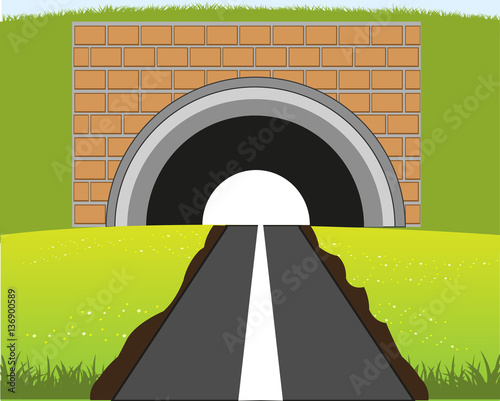 Road in subway