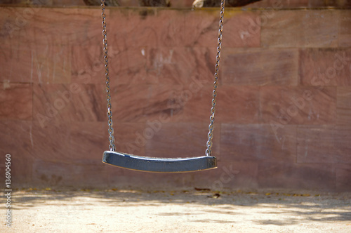 empty swing